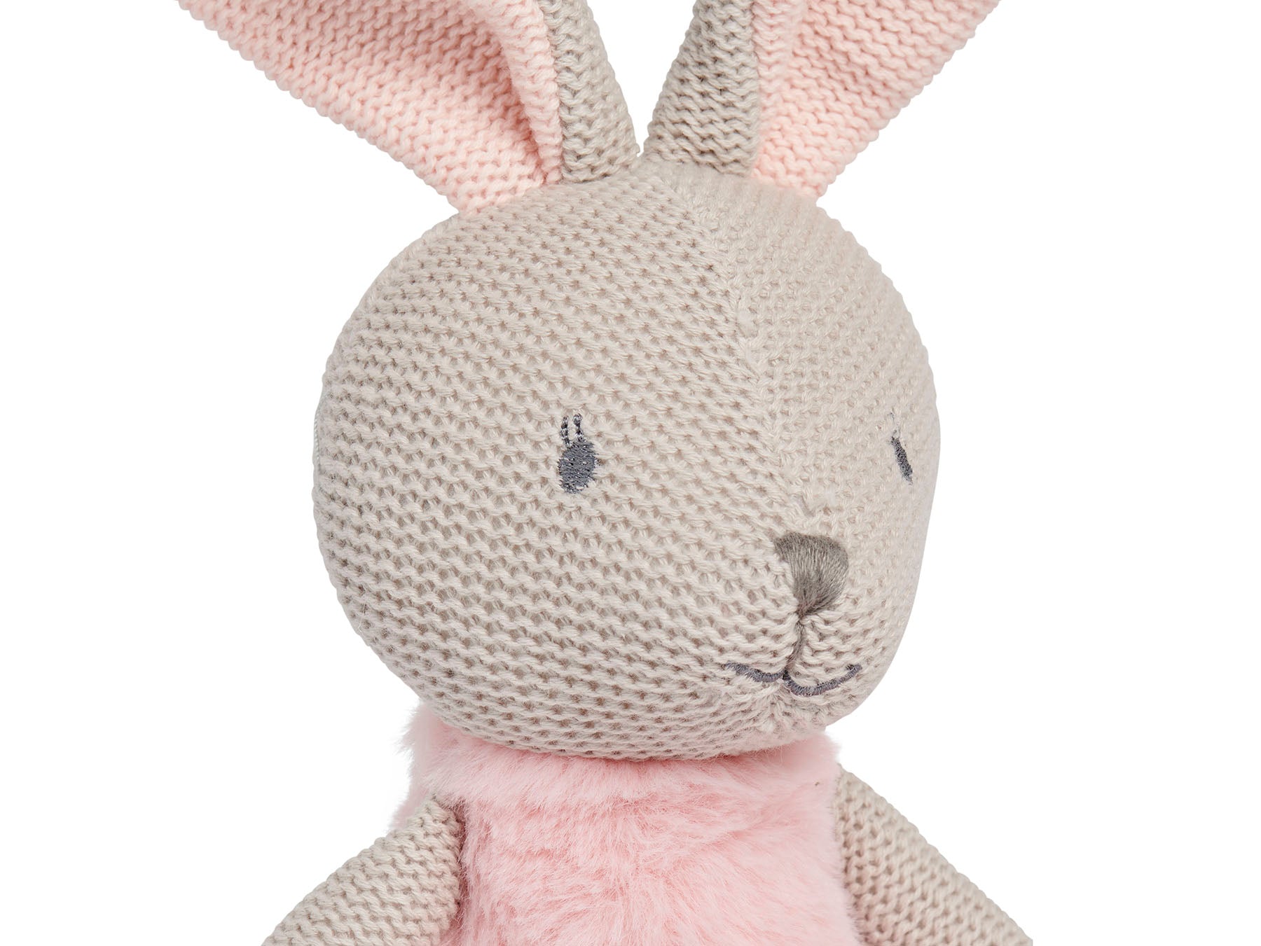 Schmusetier Hase Kuscheltier bestickt mit Name personalisiert