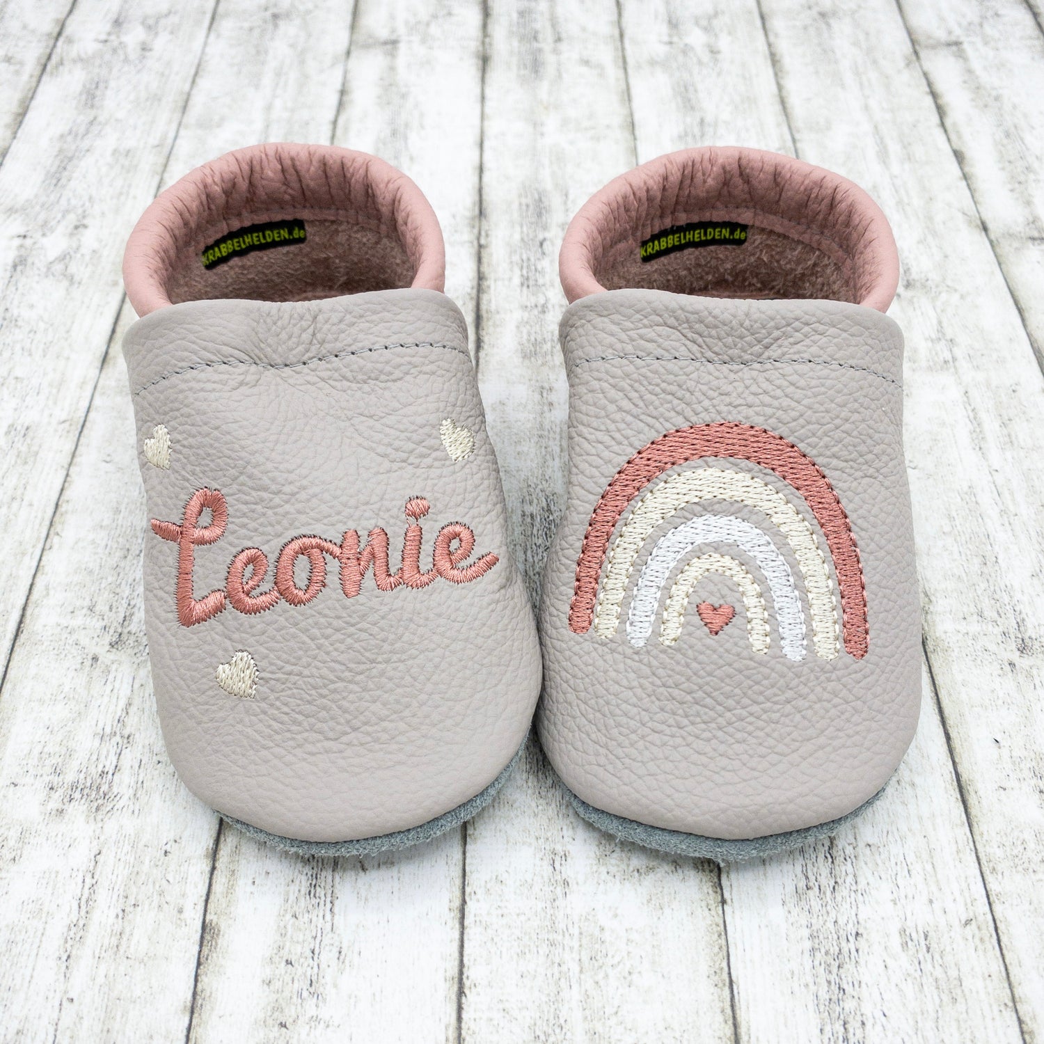 Leder Beste Krabbelschuhe HANS NATUR Baby Und Kinder Hausschuhe
