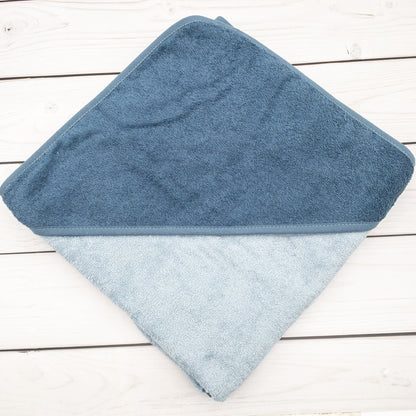 Personalisiertes Kapuzenhandtuch mit Stern-Regenbogen - Geschenk mit Namen