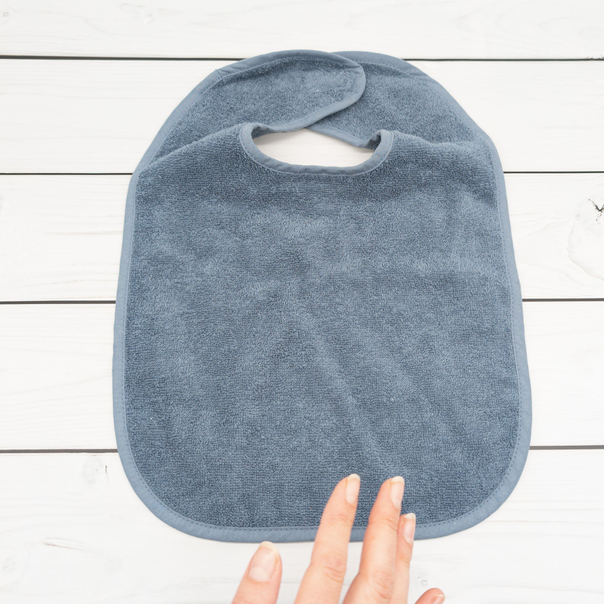 Lätzchen aus Frottee mit Fuchs und Name personalisiert