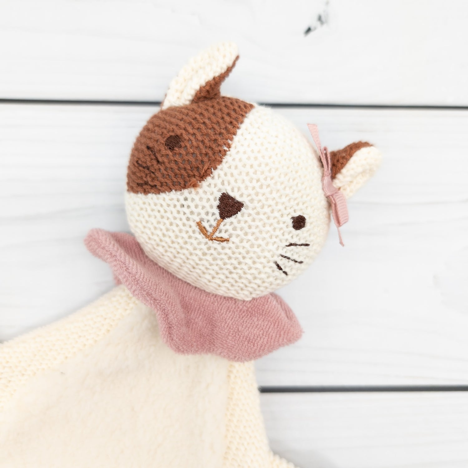 Schnuffeltuch Schmusetuch Hase beige mit Personalisierung für Babys (Kopie)
