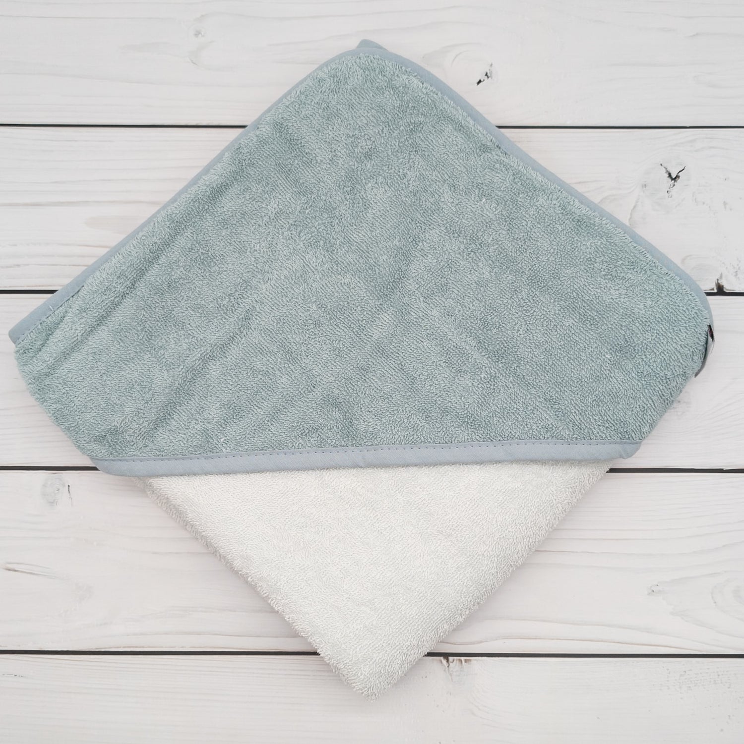 Kapuzenhandtuch bestickt mit Namen, Handtuch, 100x100cm personalisiert