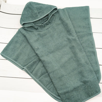 Personalisierter Badeponcho mit Reh - 100% Baumwolle