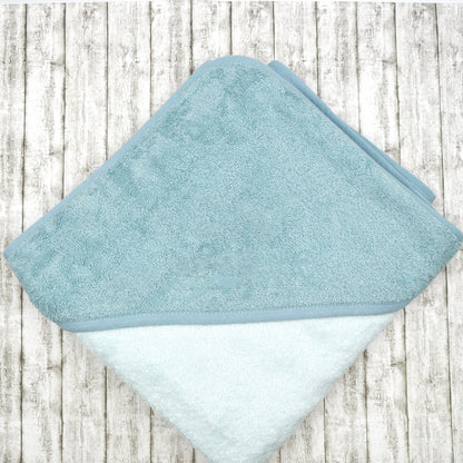 Personalisiertes Kapuzenbadetuch 100x100 cm für Babys &amp; Kinder mit Fuchs – mit Wunschname, ideales Geschenk zur Geburt