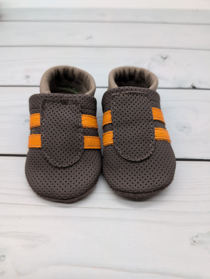 Sommer Krabbelschuhe in braun Größe 20 - so luftig wie Sandalen